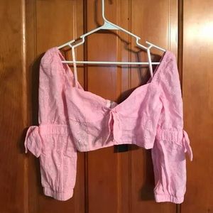 Cropped nastygal top